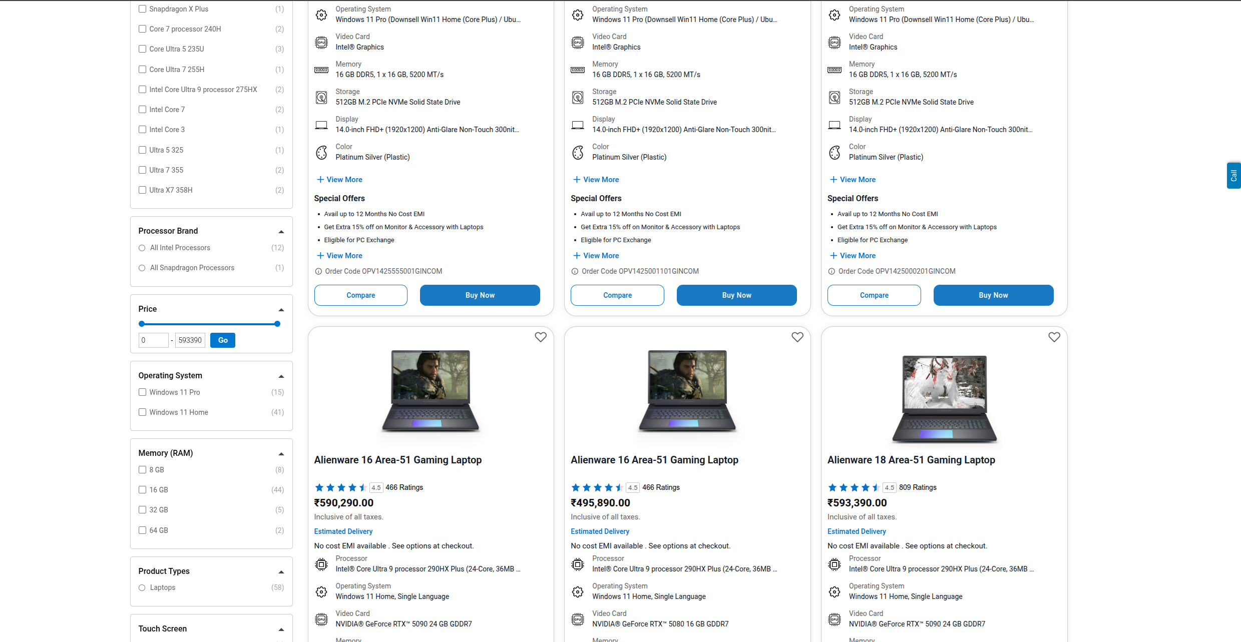 Image of Dell India Web Shop